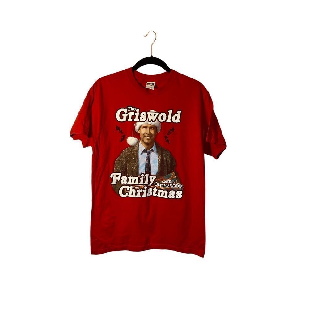 Griswold national lampoons Christmas vacation red shortly T-shirt S/M